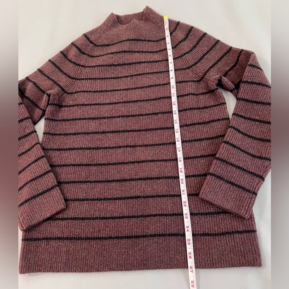 Banana Republic Heritage Collection Brown Knitted Mock Neck Sweater Adult M - Picture 2 of 8